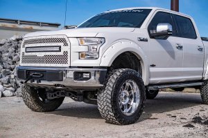 Ford F-150 Hidden Winch Mount - Front - Rough Country - '15-'20